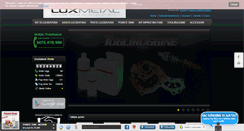 Desktop Screenshot of lux-metal.com